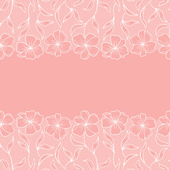 Seamless Vector Trim. Elegant Vintage Style.