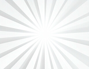 Obraz premium Abstract white radial burst design emanating from a central point