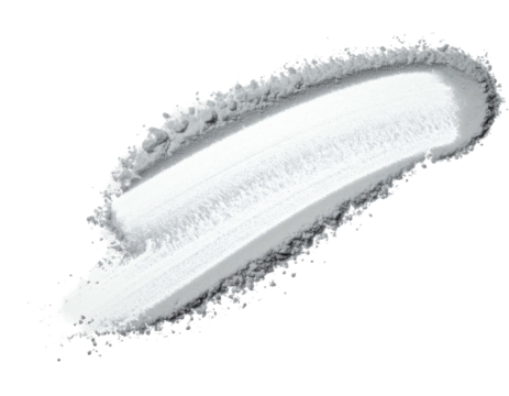 A single stroke of loose white powder appears as if swiped across a dark backdrop - Powered by Adobe