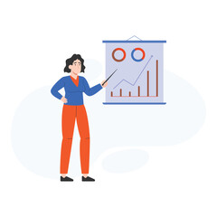 Professional Growth Vector Illustration Which can easily edit or modify