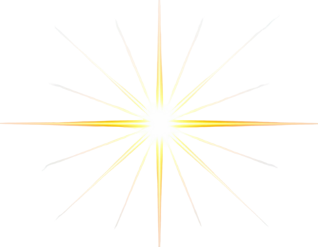 A brilliant, starburst-like graphic emanating light from a bright central core