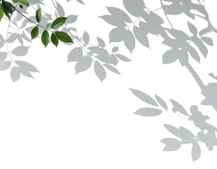 Abstract depiction of tree foliage with a combination of green and grey leaves