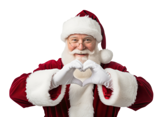 Holiday brand ambassador showing appreciation gesture for winter advertising campaigns for customer loyalty programs or retail promotions, festive greetings and end-of-year marketing materials