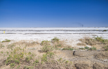 Gobi Desert Landscape in Xinjiang, China