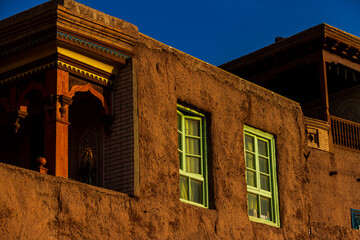 Architectural Style of Kashgar Old Town, Xinjiang, China