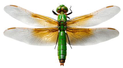 Exquisite Dragonfly: Capturing the beauty and detail of a vibrantly colored dragonfly, its delicate wings spread, showcasing nature's artistry. 