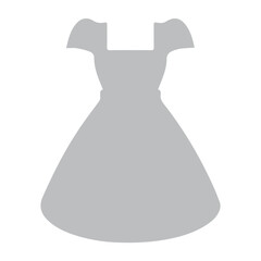 Dress Silhouette Icon