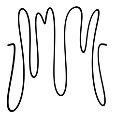 Hand Drawn Arrow Line