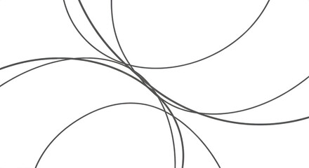 Abstract lines intertwining against a dark background, creating dynamic movement
