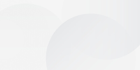 White geometric abstract background overlap layer on bright space with lines effect decoration.