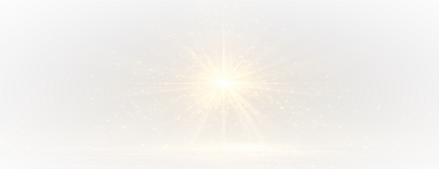 Bright sunlight PNG with star shine, space flare, and glowing flash. Use this PNG sparkle for vector light effects or cosmic scenes. A vivid PNG perfect for radiant designs
