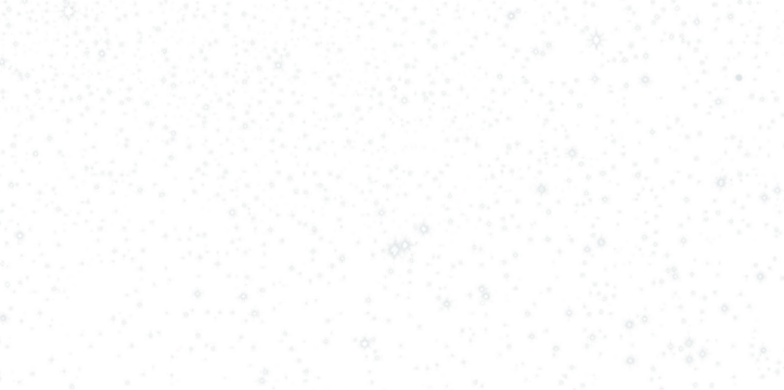 Soft white background with delicate snowflakes overlay, creating a serene winter atmosphere, ideal for seasonal designs and festive projects with copy space