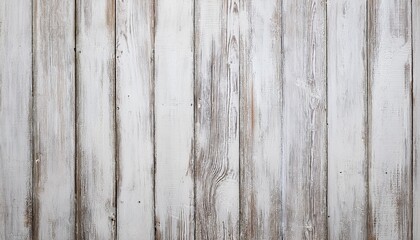 Obraz premium Texture Of Old White Shabby Wooden Wall Grunge Background