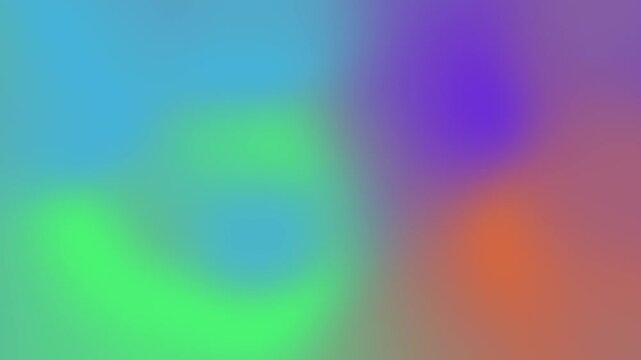 Abstract Cool Neon Gradient Animation &ndash; Dream Light Tones