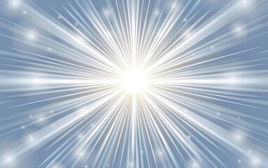 Fototapeta premium Abstract light burst radiating outward for digital display, energy, or illustration