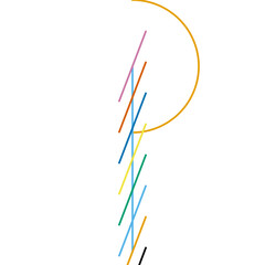 Christmas Candy Cane Refined Silhouette