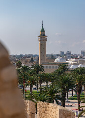 Fototapeta premium Bourguiba Mosque and Monastir Arts Square
