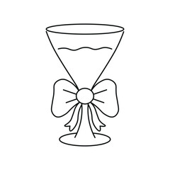 Champagne Glass Halloween