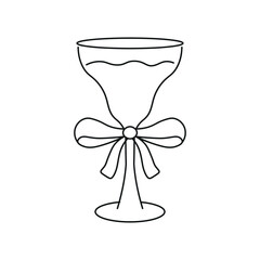 Champagne Glass Halloween