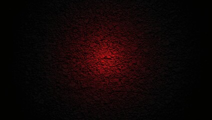 Intense red illumination on a rugged dark stone surface, perfect for vertical 4K screens and banners