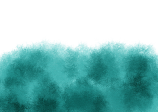 Teal watercolor texture abstract paint wash grunge background textured paper teal color horizontal border