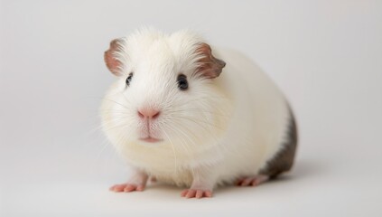 Whitebone Male Guinea Pig in Good Health