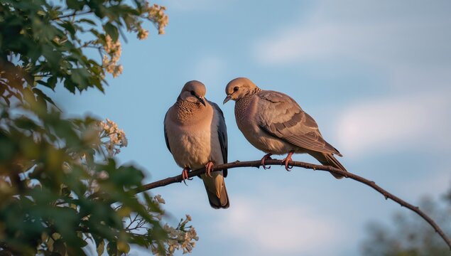 Birds Mourning in Silence