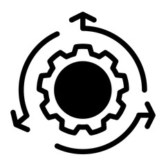 Omnichannel Customer Workflow icon from the Customer Development icon collection (Mixed Style)