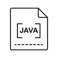 Javascript icon with white background vector stock illustration