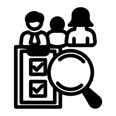Customer Feedback Evaluation Checklist icon from the Customer Development icon collection (Mixed Style)