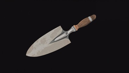 A drawing depicting a hand tool used for smoothing surfaces