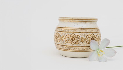 Traditional Handmade Clay Vessel