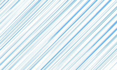 Obraz premium Vector stripes pattern. Seamless blue and white brush stroke background. Striped print with distress texture. Painted ornament for kids. Childish design