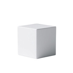 Fototapeta premium white box isolated on white background