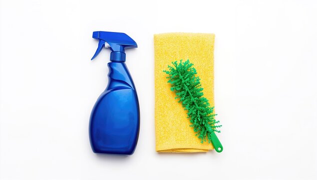 Automotive cleaning products displayed on a white backdrop