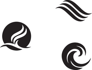 vector illustration of an abstract wave