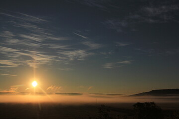 Fog and Autumn Scenes in the Beautiful Qu'Appelle Valley