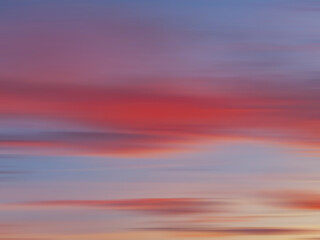 Fototapeta premium colorful sunset clouds, summer time