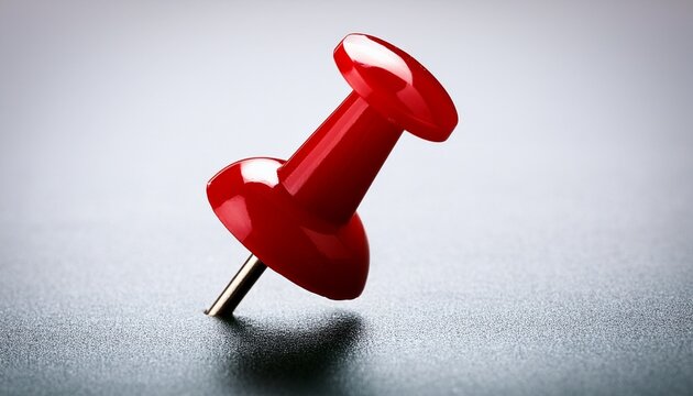 Red Push Pin