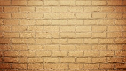 Beige Gradient Brick Texture on Wall