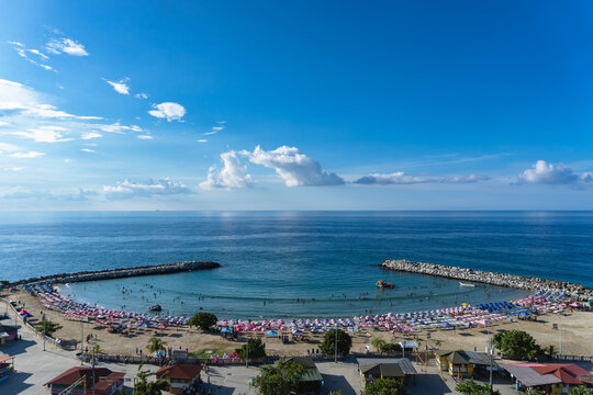 Los Corales beach, La Guaira, Venezuela. Caribbean beach