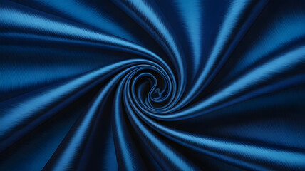 Fototapeta premium Abstract Silk Folds Background Wallpaper – Royal Blue