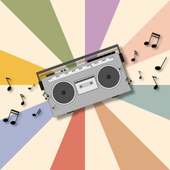 Sfondo musica anni 80