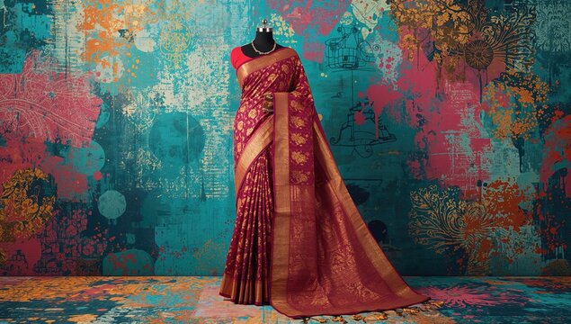 Saree Layout Indesign