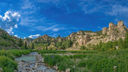 Fototapeta premium Seven Steps Gorge - A Scenic Natural Wonder