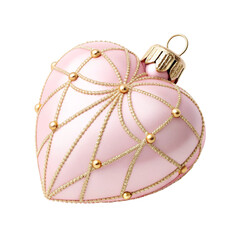 christmas decoration on white background