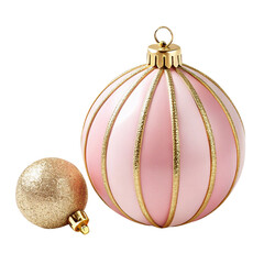 christmas decoration isolated on a white background