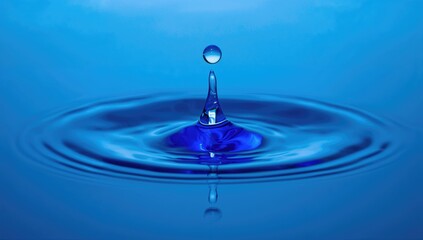 A single droplet of water