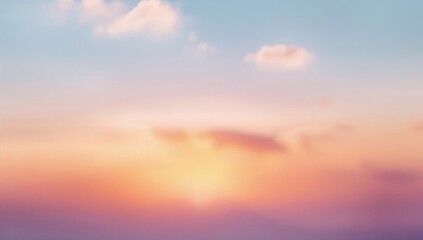 Obraz premium Sunset and sunrise scenery with sky backdrop