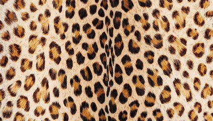 Fototapeta premium A detailed print showcasing the unique patterns of a leopard's coat
